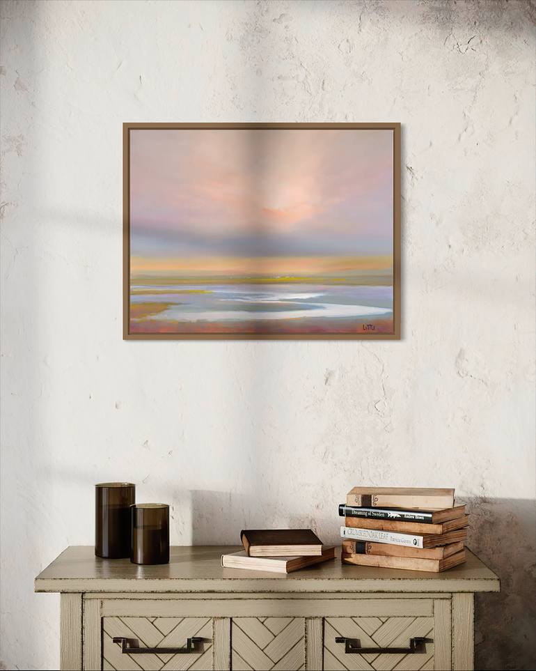 Original Realism Landscape Painting by Ed Little
