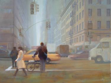 Original Realism Cities Paintings by Ed Little