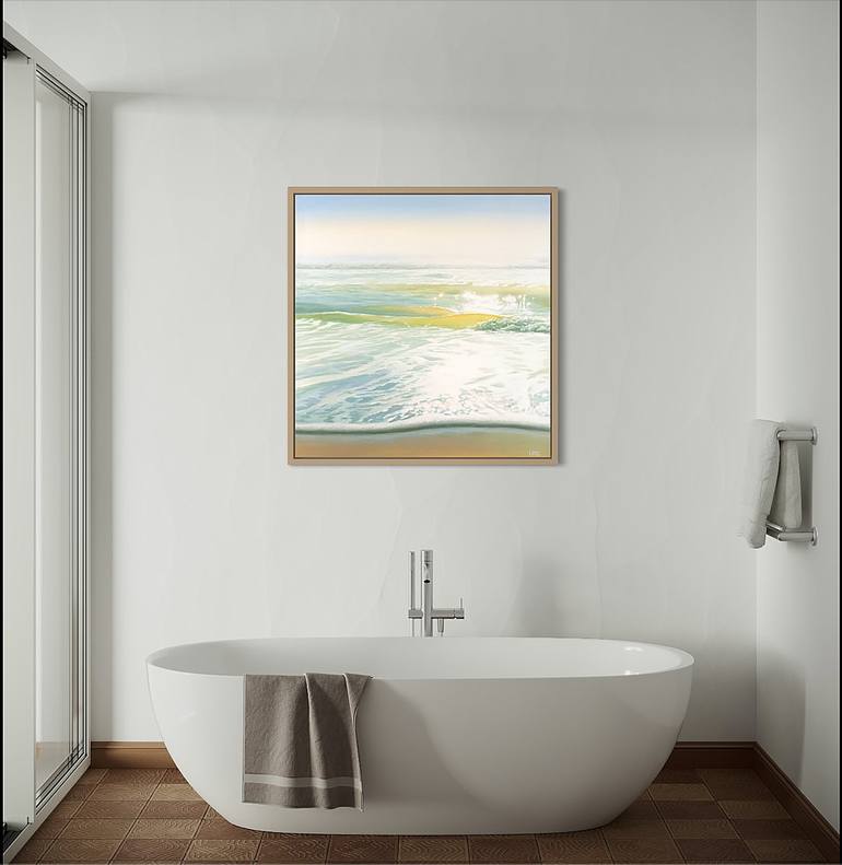 Original Seascape Painting by Ed Little