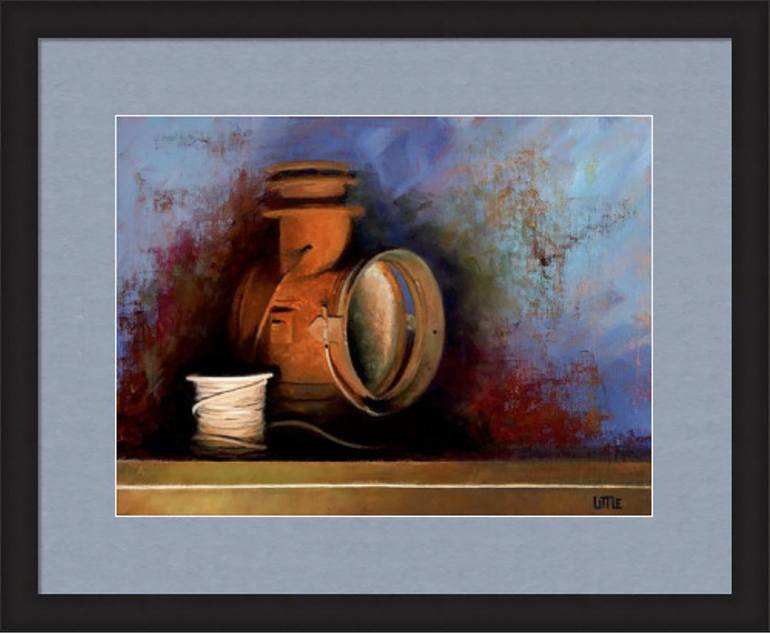 Original Photorealism Still Life Painting by Ed Little