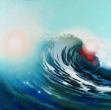 Print of Fine Art Seascape Paintings by Ed Little