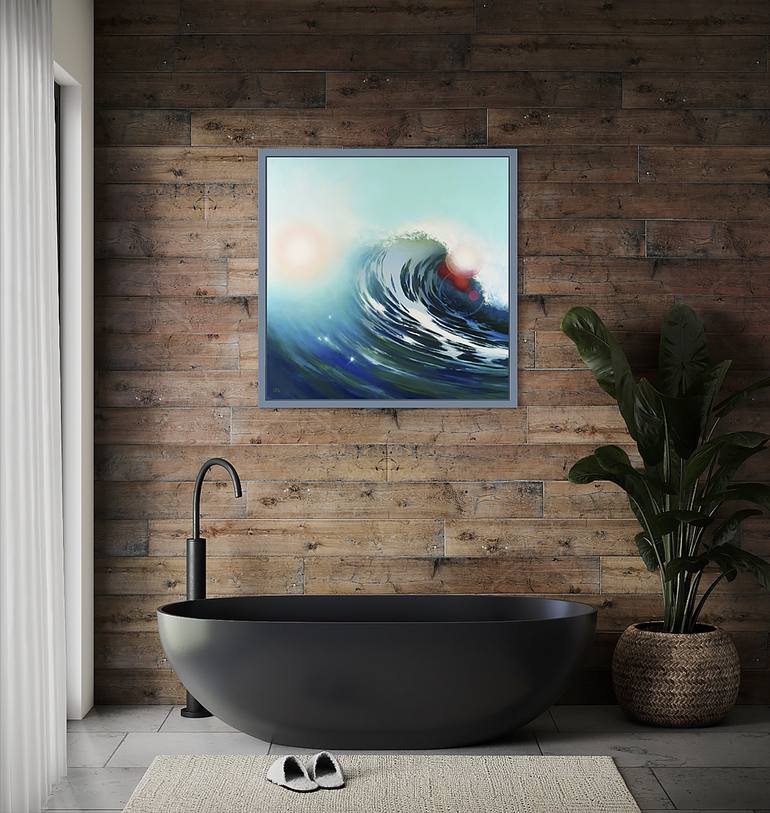 Original Seascape Painting by Ed Little