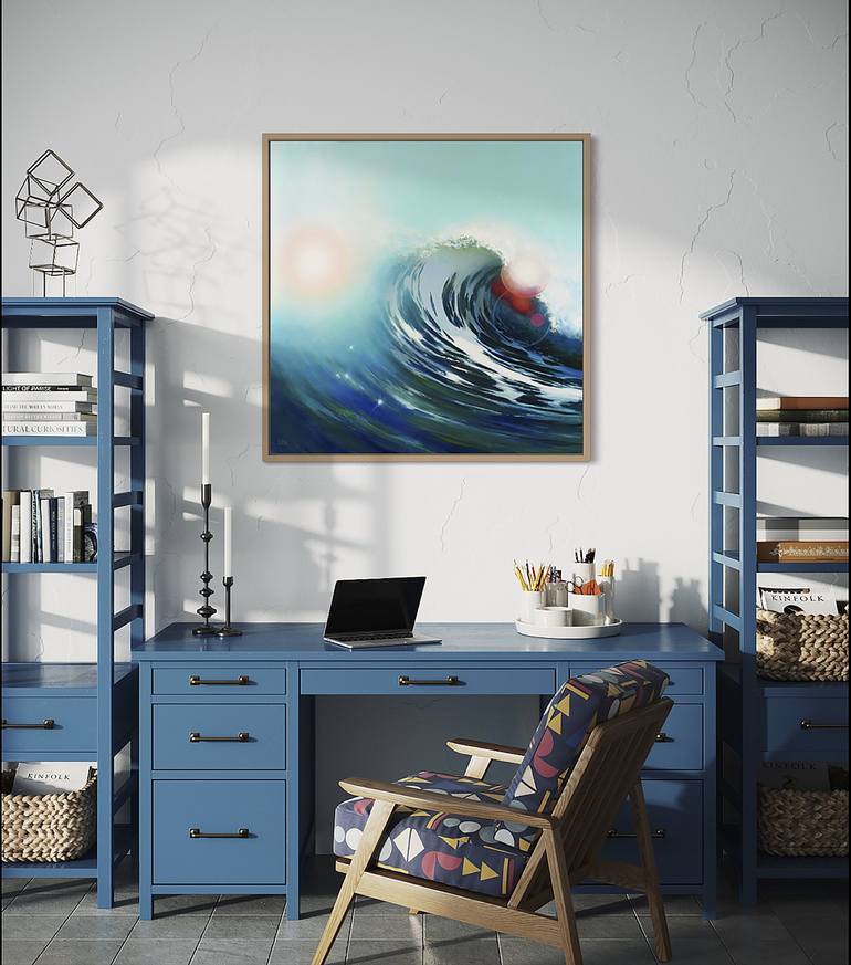 Original Seascape Painting by Ed Little