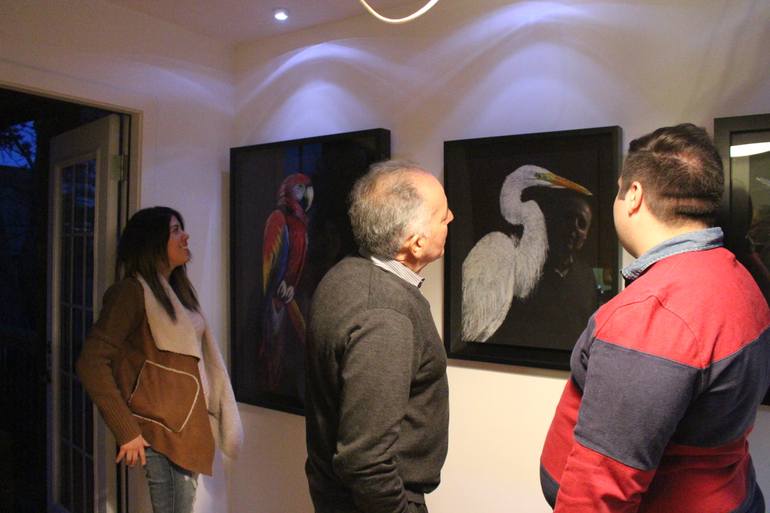 Original Expressionism Animal Drawing by Jonara Oliveira