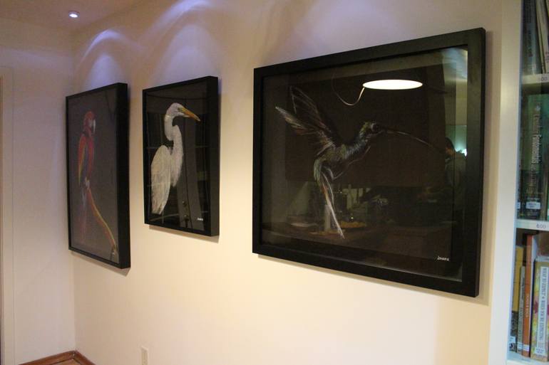 Original Expressionism Animal Drawing by Jonara Oliveira