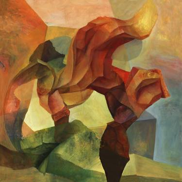 Original Abstract Paintings by Zdenek Sopousek