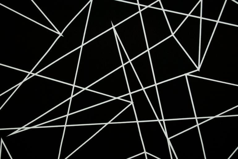 Original Abstract Geometric Printmaking by Jordan Conaghan