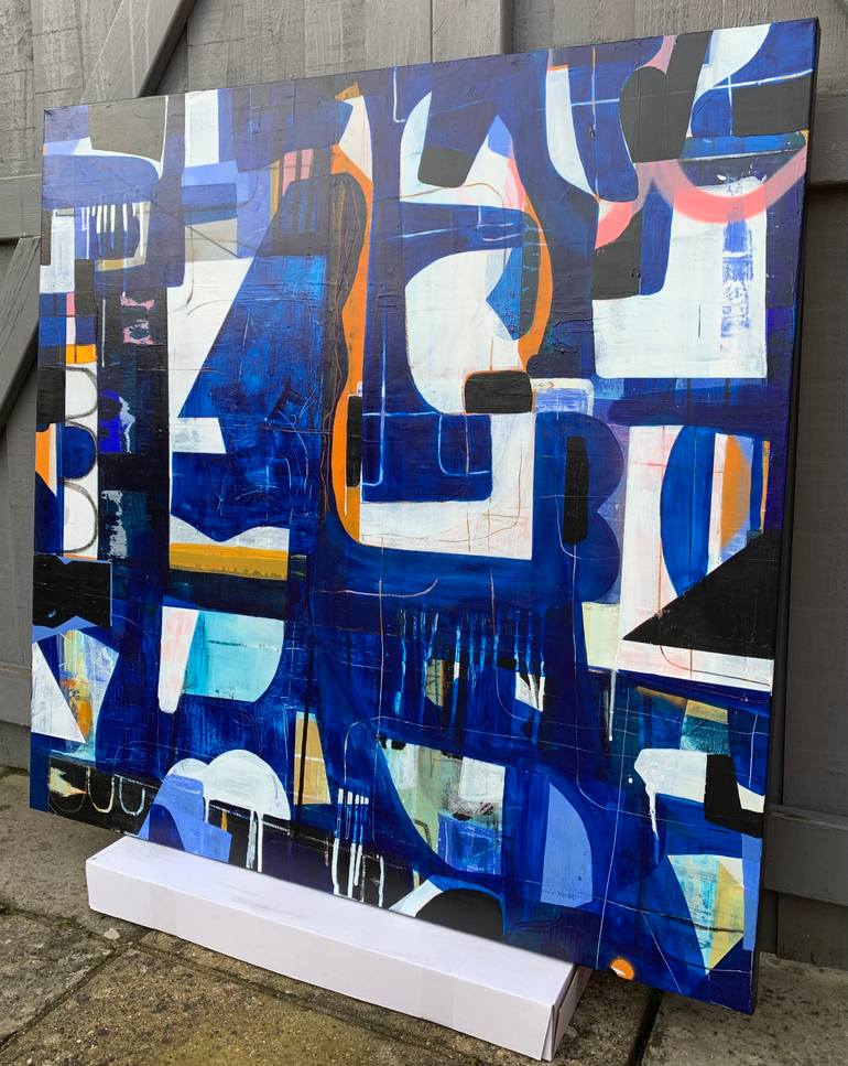Original Abstract Painting by Matthew Pearce