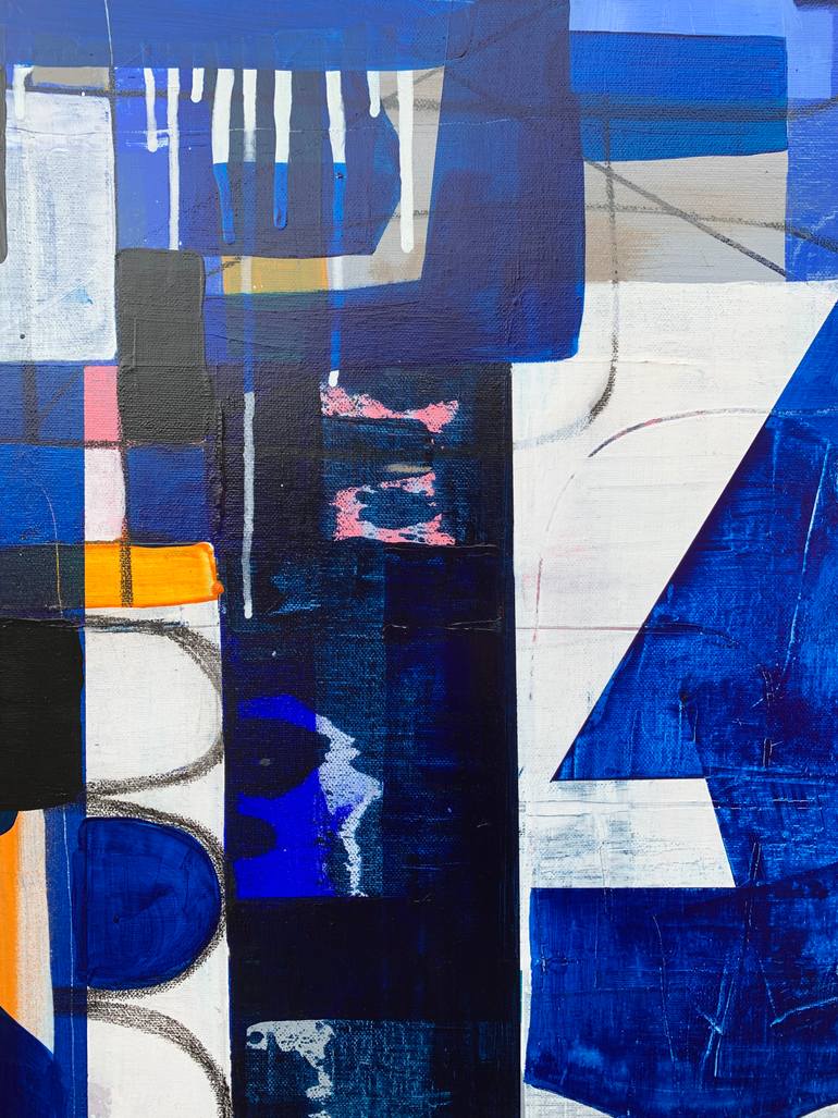 Original Abstract Painting by Matthew Pearce