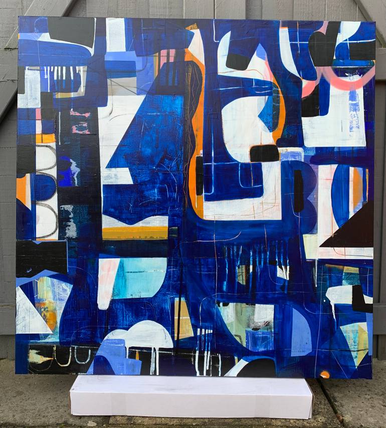 Original Abstract Painting by Matthew Pearce