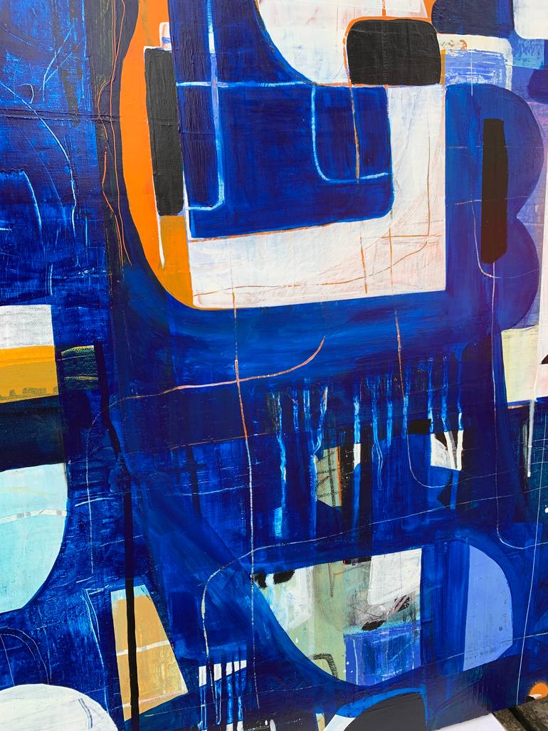 Original Abstract Painting by Matthew Pearce