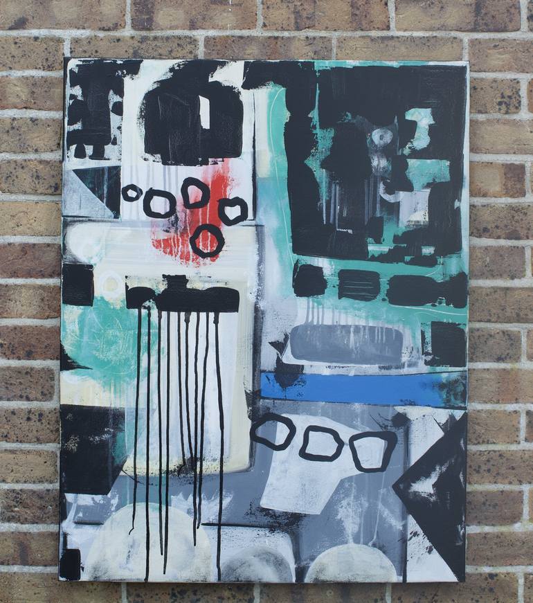 Original Abstract Painting by Matthew Pearce