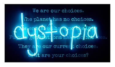 "The Illusion of Choice? (II)" aka Dystopia - Limited edition print with diamond dust - Limited Edition of 20 thumb