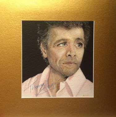 'Beautiful Dreamer: Song of America' PORTRAIT SIGNED BY PRE~EMINENT OPERA SUPERSTAR THOMAS HAMPSON, AMERICAN BARITONE thumb