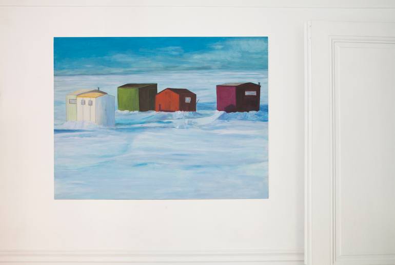 Original Figurative Landscape Painting by Dominique Philion