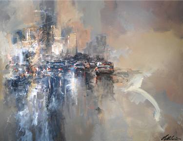 Original Cities Paintings by Armando Villalón