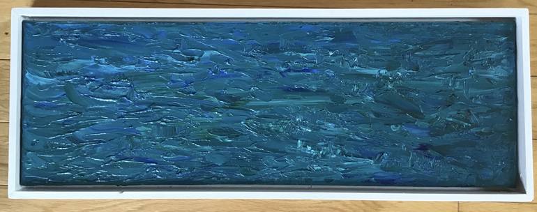 Original Abstract Expressionism Seascape Painting by John O'Sullivan