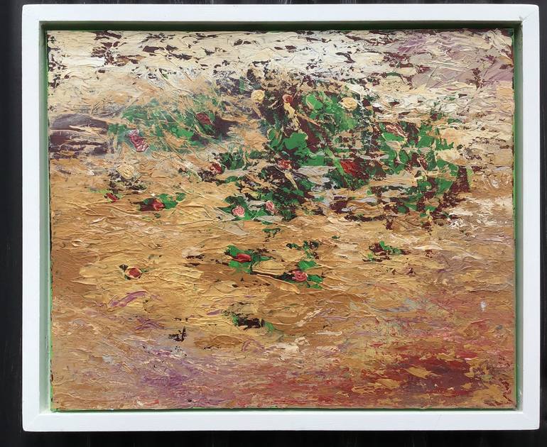 Original Abstract Garden Painting by John O'Sullivan