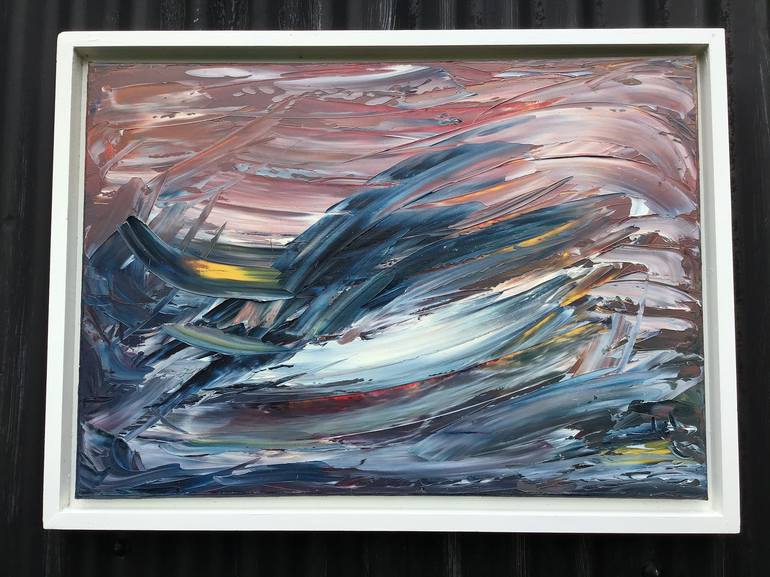 Original Abstract Seascape Painting by John O'Sullivan