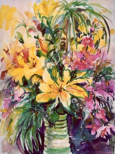 Print of Impressionism Still Life Paintings by Ingrid Dohm