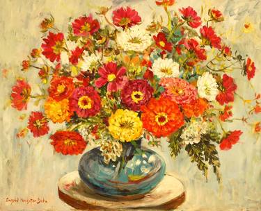 Print of Impressionism Still Life Paintings by Ingrid Dohm