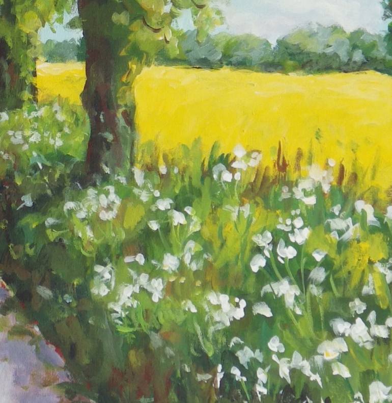 Original Impressionism Landscape Painting by Ingrid Dohm