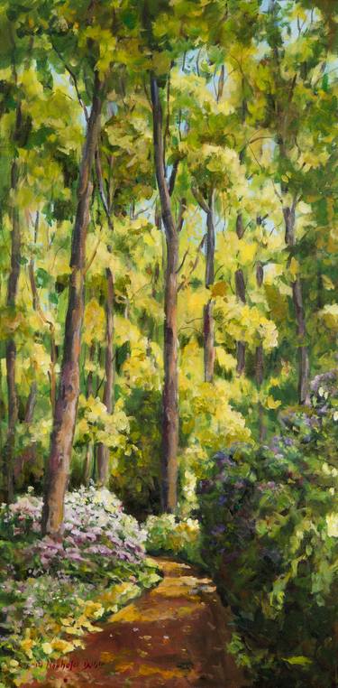 Original Impressionism Landscape Paintings by Ingrid Dohm