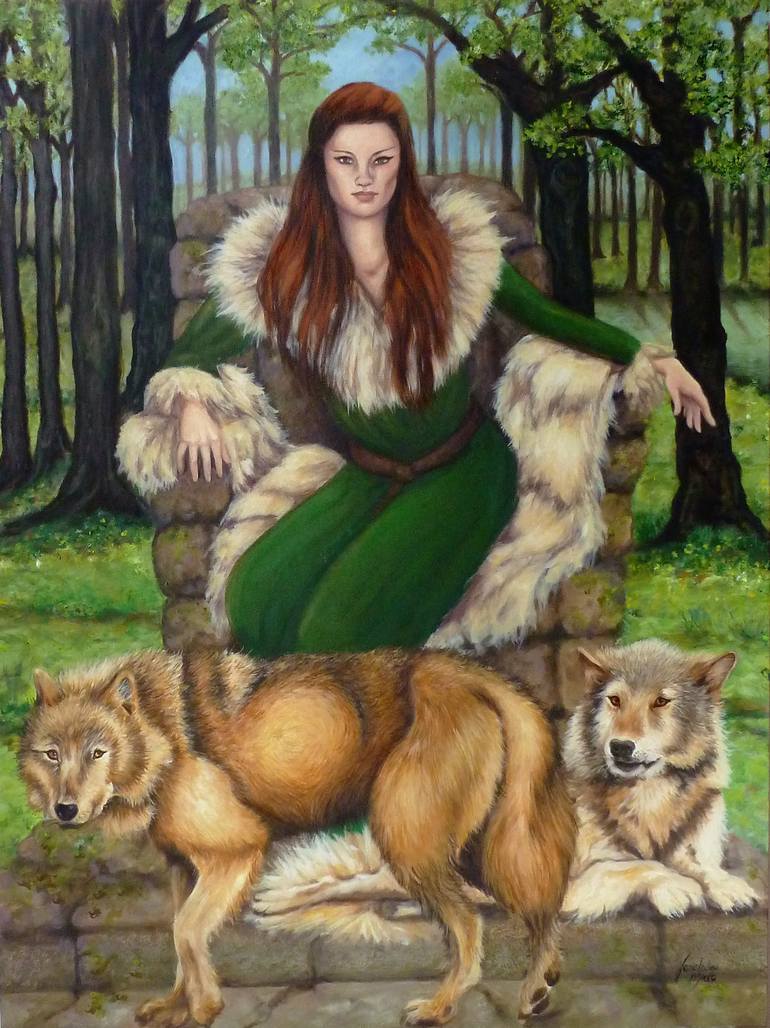 Original Figurative Nature Paintings by Jane Moore
