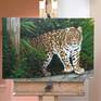 Silent Hunter on Easel