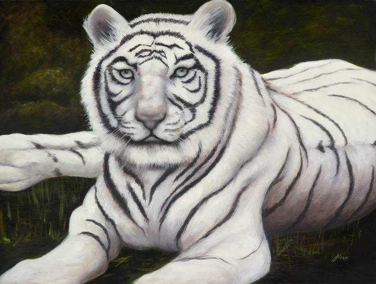 Original Expressionism Animal Paintings by Jane Moore