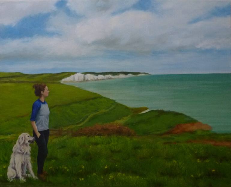 Original Figurative Landscape Paintings by Jane Moore