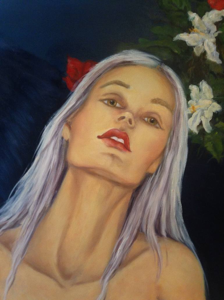 Original Conceptual Fantasy Painting by Jane Moore
