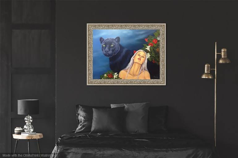 Original Conceptual Fantasy Painting by Jane Moore