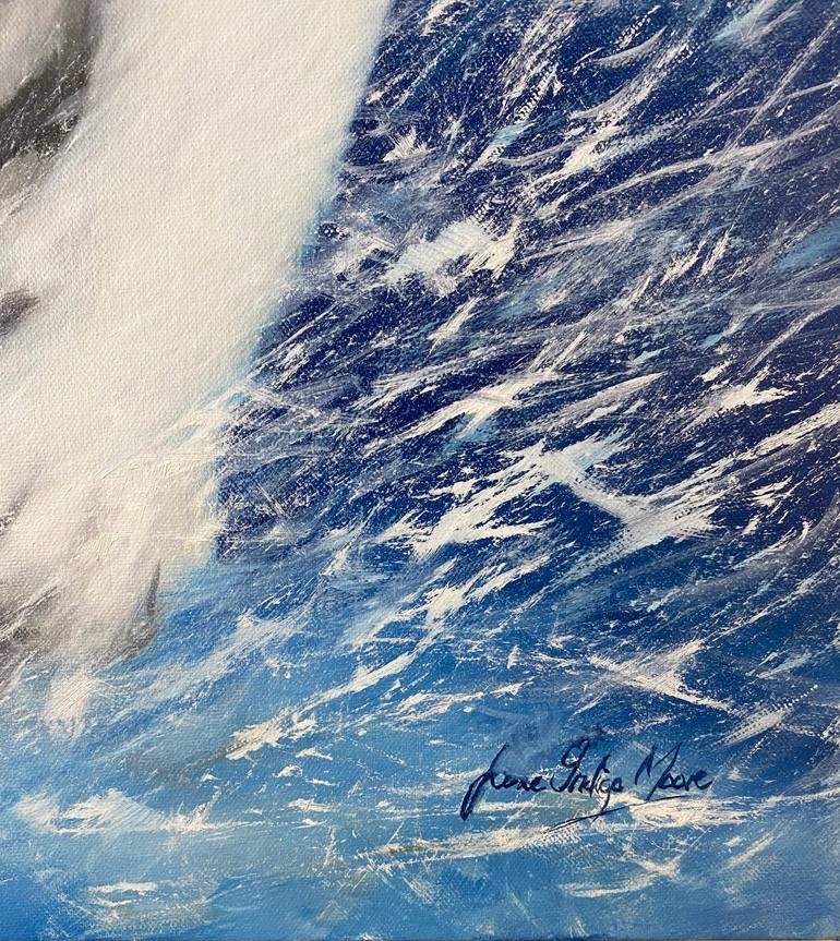 Original Expressionism Animal Painting by Jane Moore