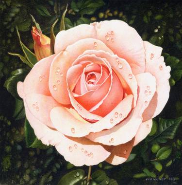 Original Fine Art Floral Paintings by Bill Mundy