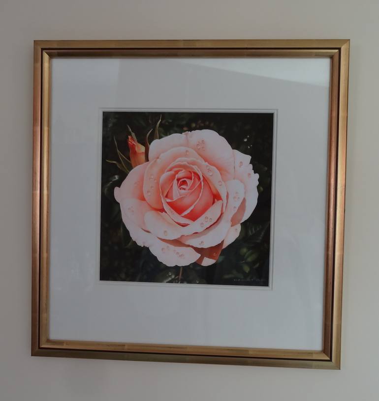 Original Fine Art Floral Painting by Bill Mundy