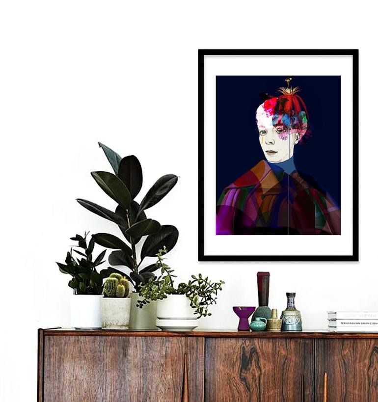 Original Figurative People Printmaking by Ewa Podleś