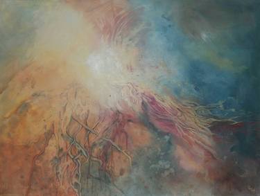 Original Abstract Nature Paintings by Gerda Hamm