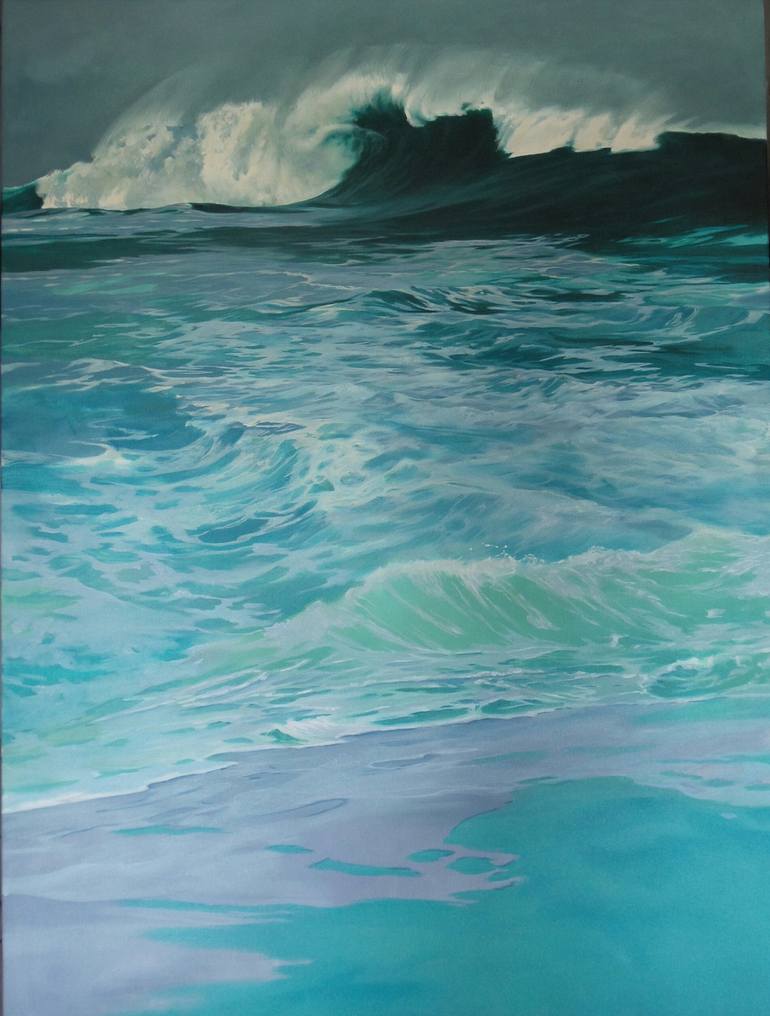 Original Realism Seascape Painting by Gerda Hamm