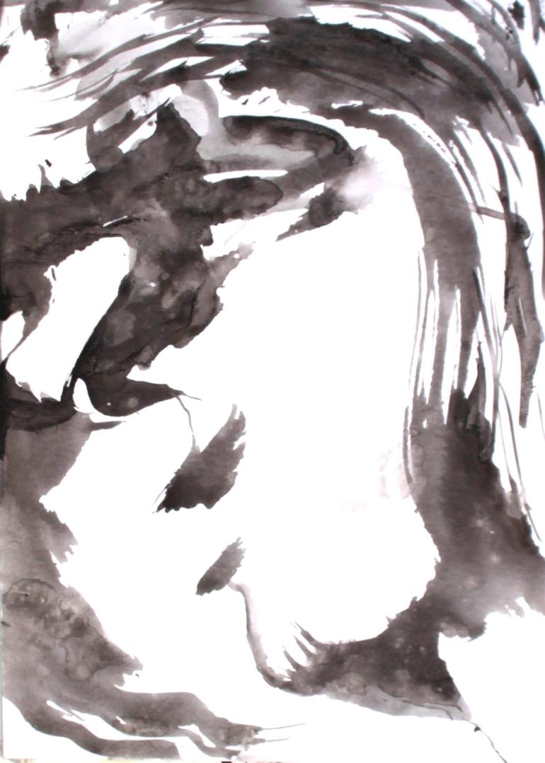 Original Modernism People Paintings by Anthea Delmotte