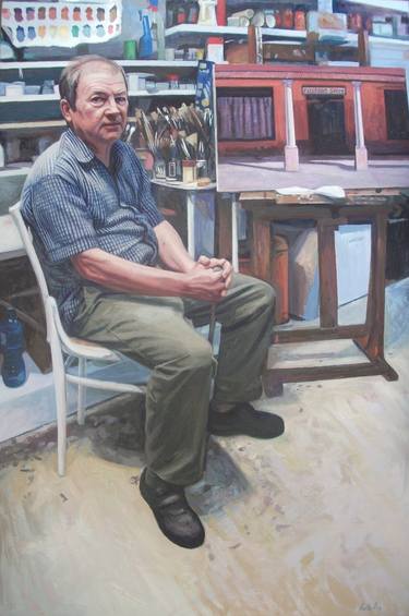 John Kramer in his Studio. thumb