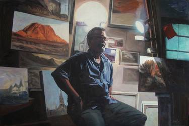 Brahm van Zyl in his Studio thumb