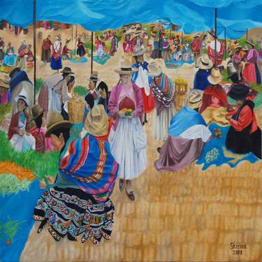 Print of Fine Art World Culture Paintings by shereen noor