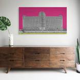 Merchandise Mart (pop-art pink) by michael wallner
