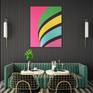 Guggenheim aluminium print on interior wall