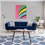 Guggenheim aluminium print on interior wall