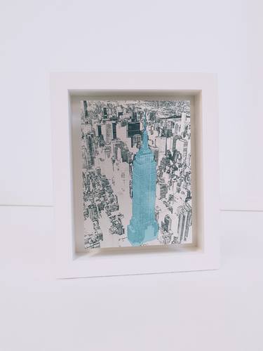 Little Apple, Empire State Building (blue) - Limited Edition 1 of 30 thumb