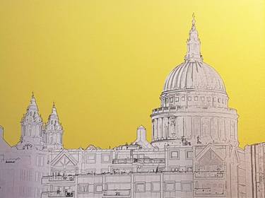 St Paul's (mellow yellow) - Limited Edition of 25 thumb