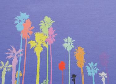 Purple Palms (Venice Beach) - Limited Edition of 25 thumb