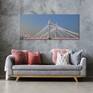 Albert Bridge, brushed aluminium